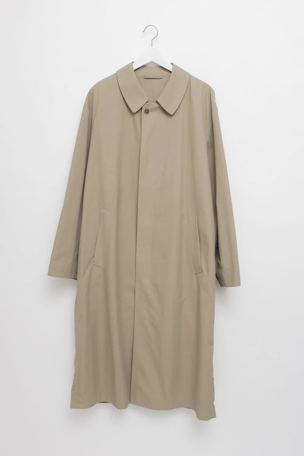 0063_CLEAN CLASSY BEIGE TRENCH COAT