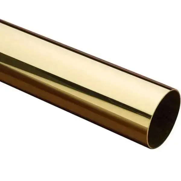 1.5" X .065 X 12'  Polished Brass Tubing