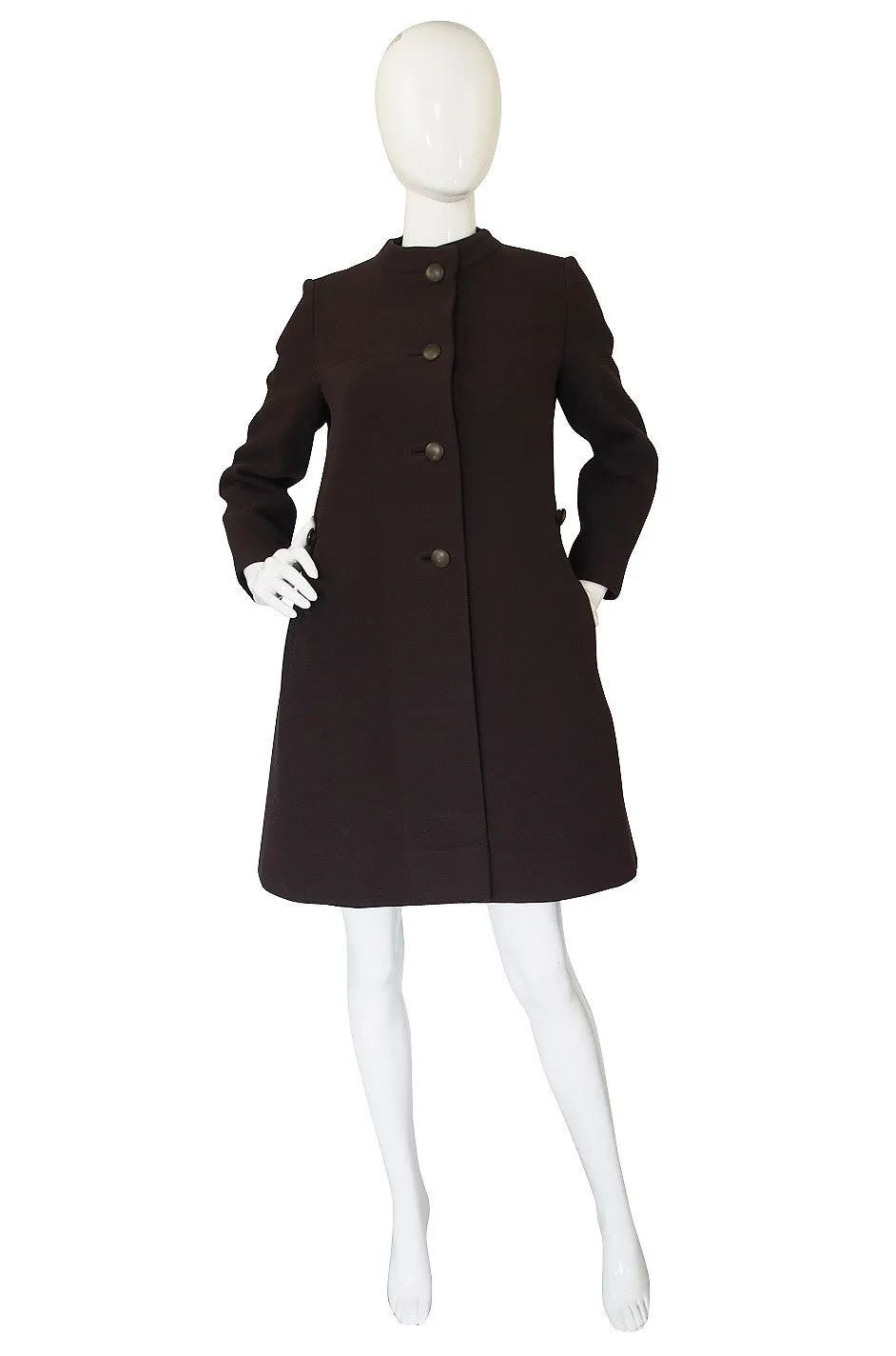 1960s Rare Webe Mod Shift Dress & Coat