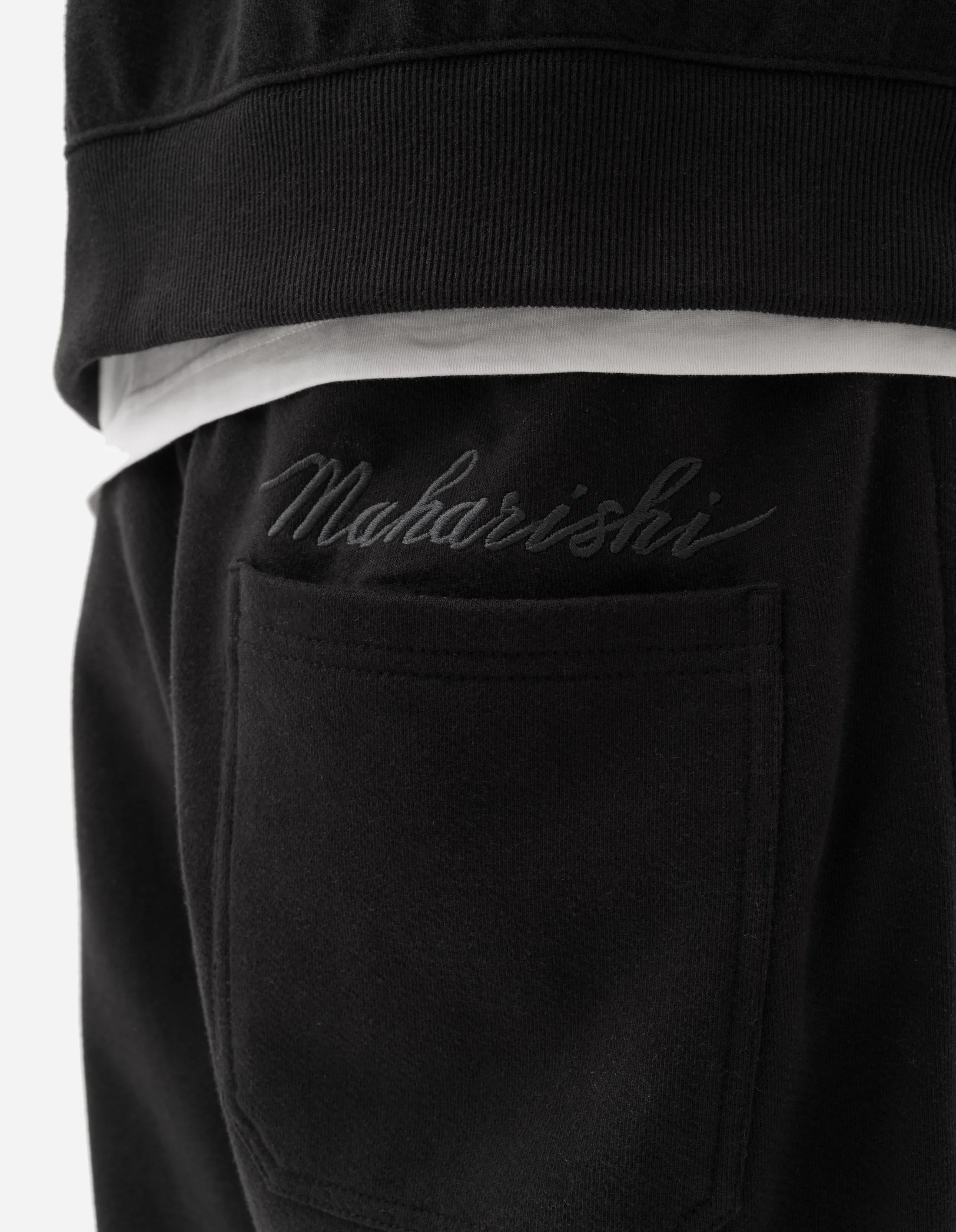 4623 Maharishi Organic Sweatpants Black