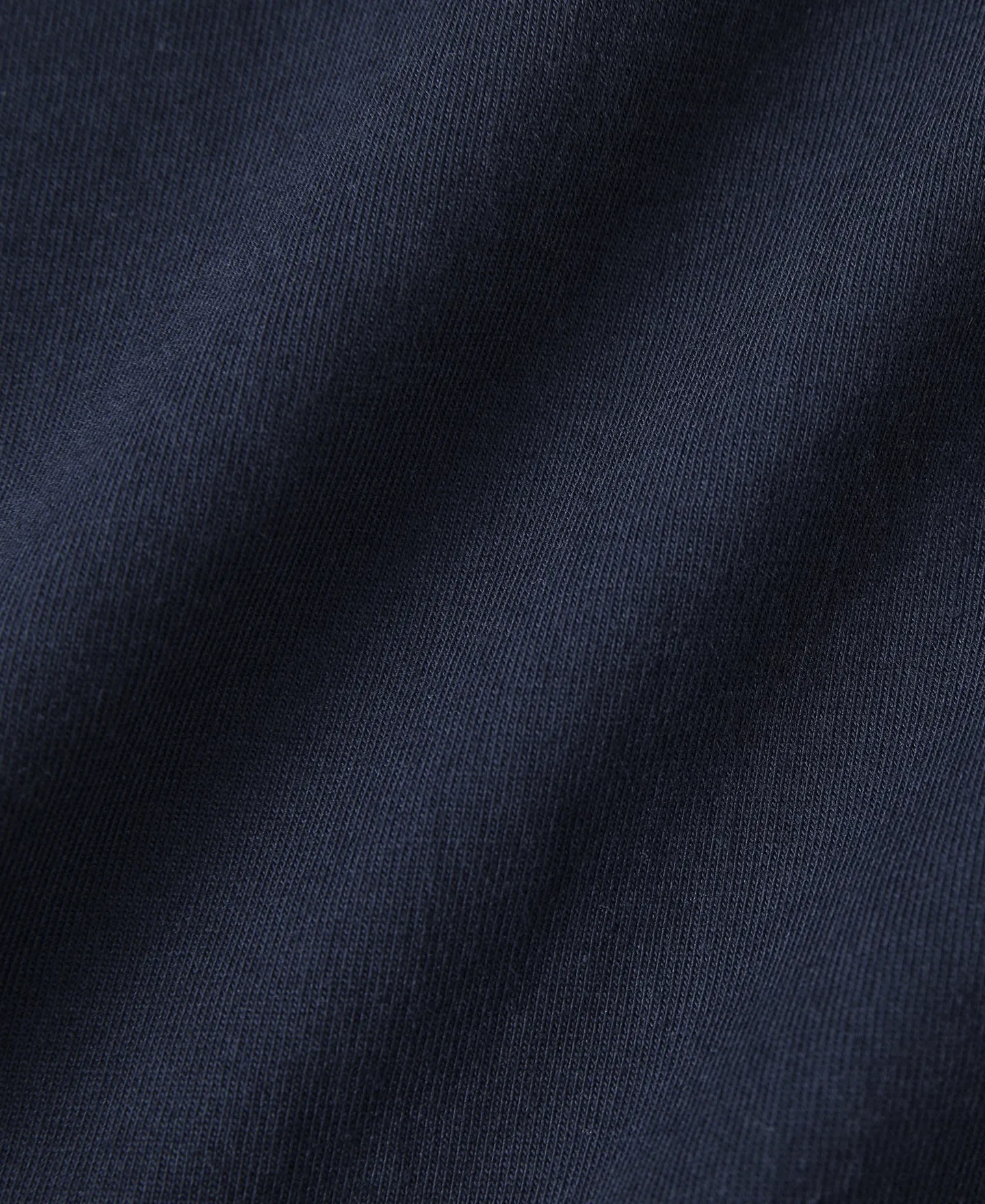 9.3 oz Cotton Tubular Henley T-Shirt - Navy