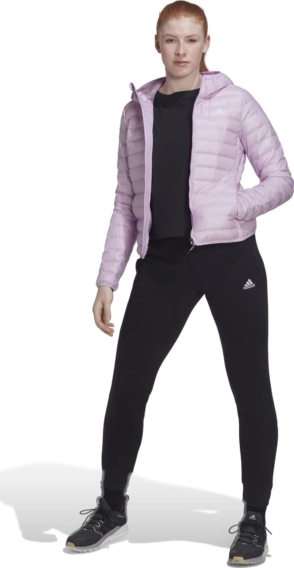 Adidas Women&#x27;s Varilite Hooded Down Jacket Blilil | Buy Adidas Women&#x27;s Varilite Hooded Down Jacket Blilil here | Outnorth