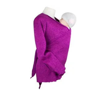 Angel Wings Babywearing Warm Wrap Sweater Orchid