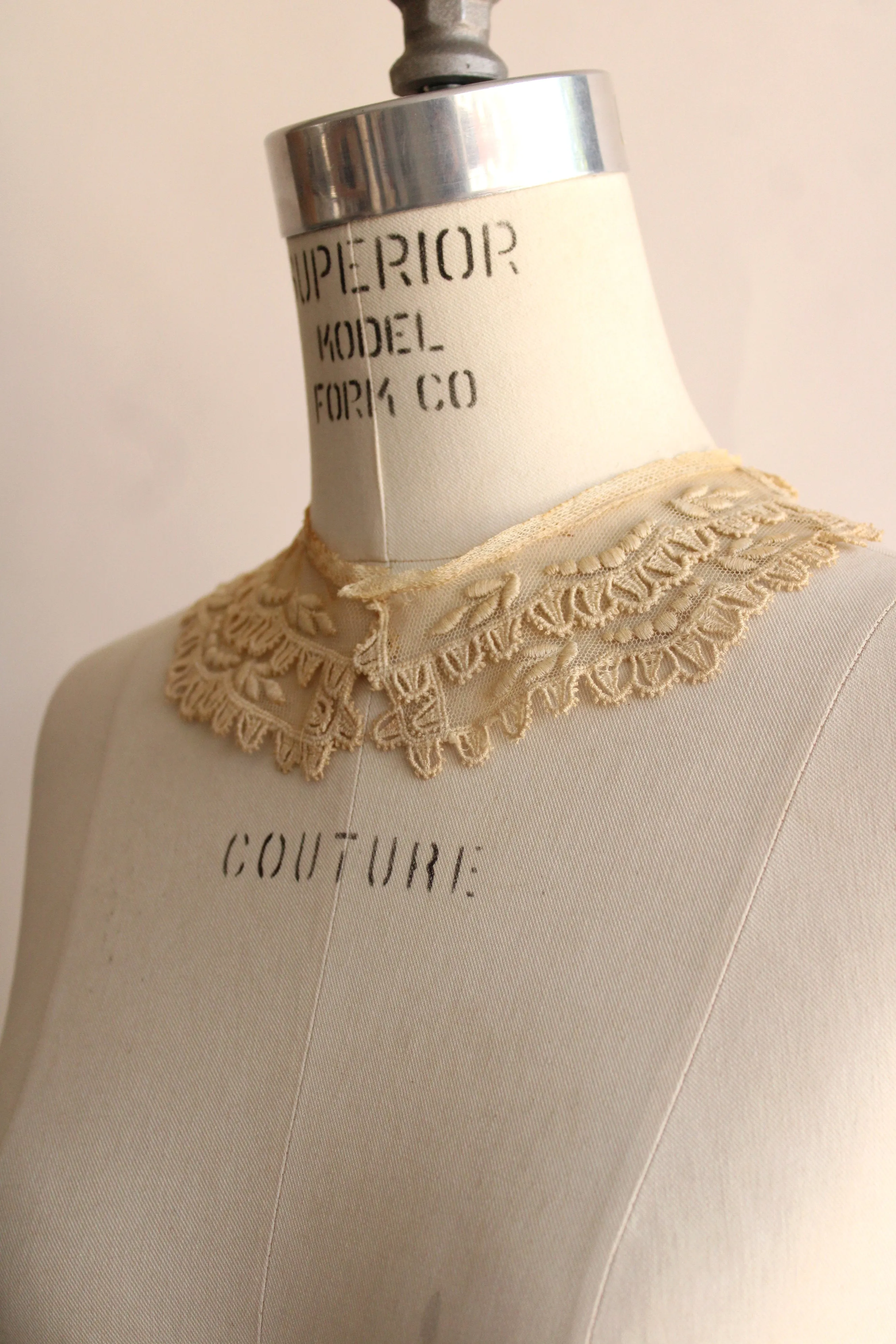 Antique 1910s 1920s Lace Collar