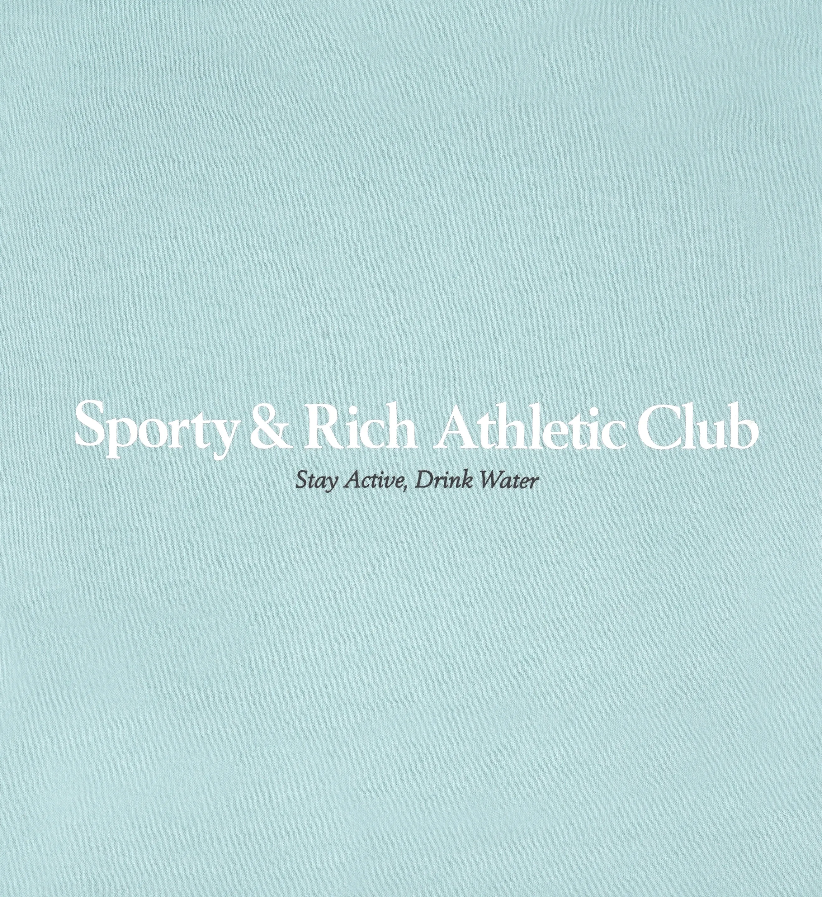 Athletic Club Sweatpant - Aqua/White