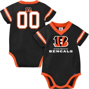 Baby Boys Bengals Short Sleeve Jersey Bodysuit