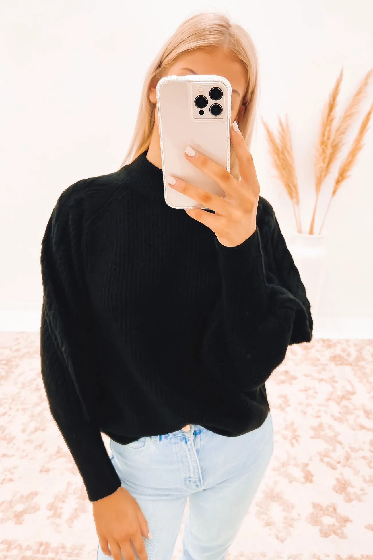 Bailey Knit Sweater Black