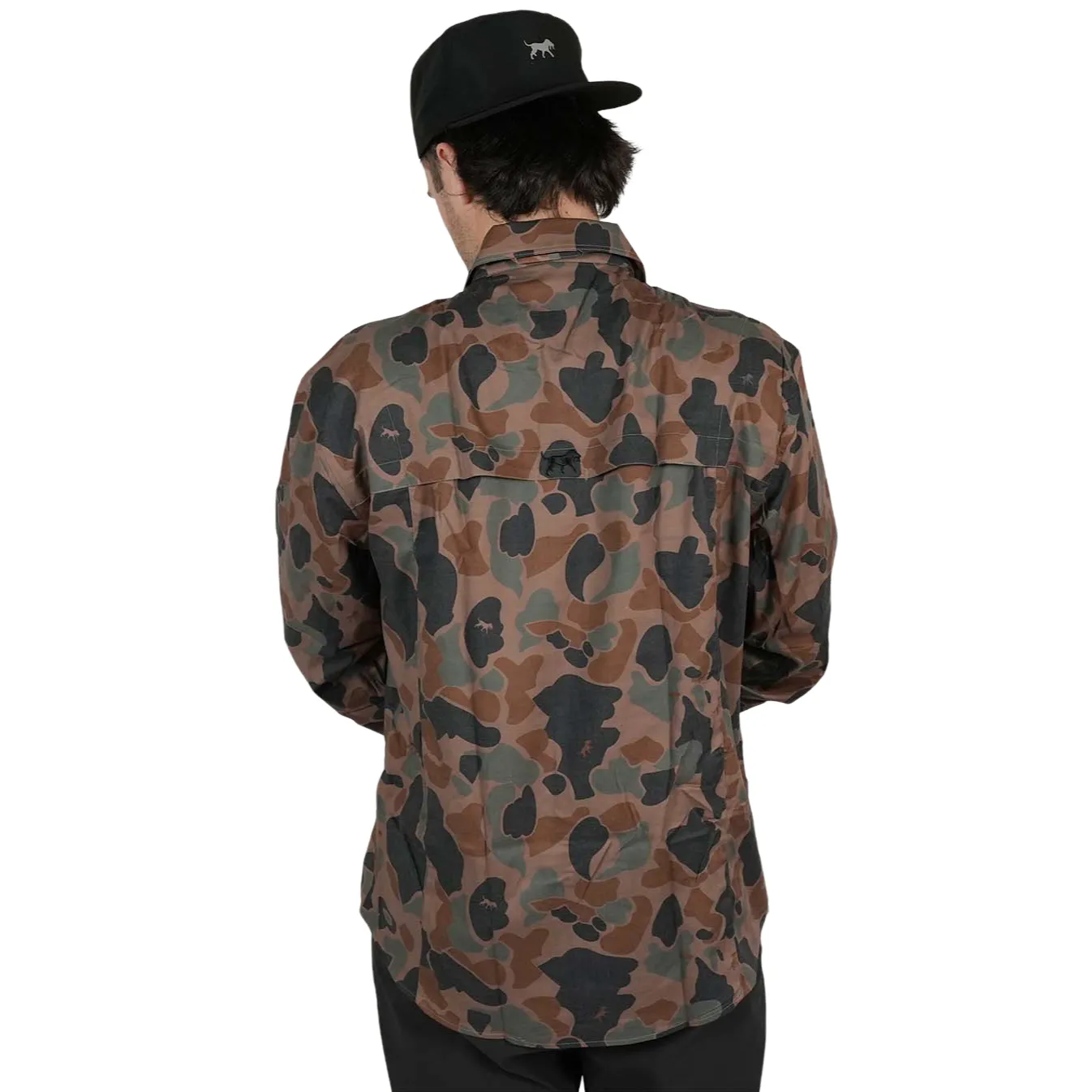 Bamboo Fishing Shirt - Duck Camo LS