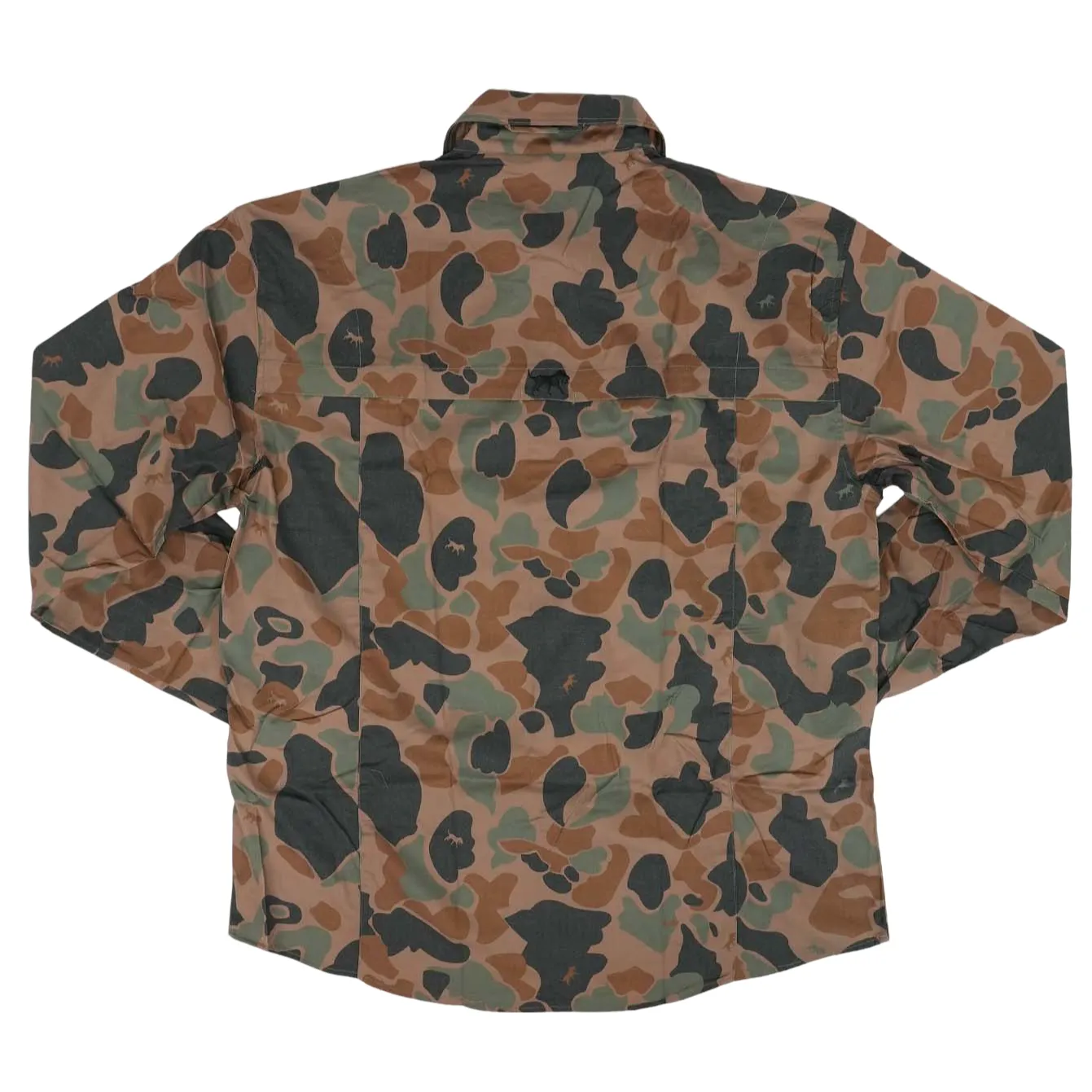 Bamboo Fishing Shirt - Duck Camo LS