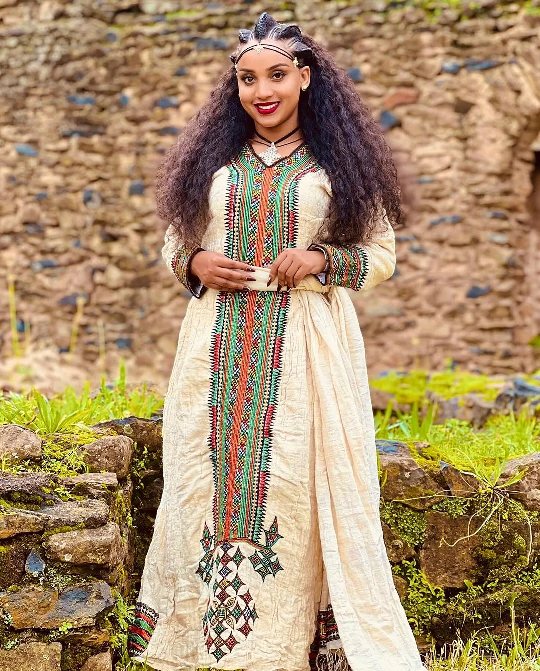 Beautiful Ethiopian Traditional Dress with Timeless Charm Habesha Dress