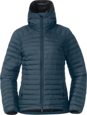 Bergans Women&#x27;s Lava Light Down Jacket With Hood Orion Blue | Buy Bergans Women&#x27;s Lava Light Down Jacket With Hood Orion Blue here | Outnorth