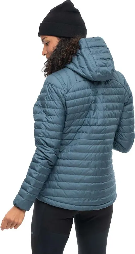 Bergans Women&#x27;s Lava Light Down Jacket With Hood Orion Blue | Buy Bergans Women&#x27;s Lava Light Down Jacket With Hood Orion Blue here | Outnorth