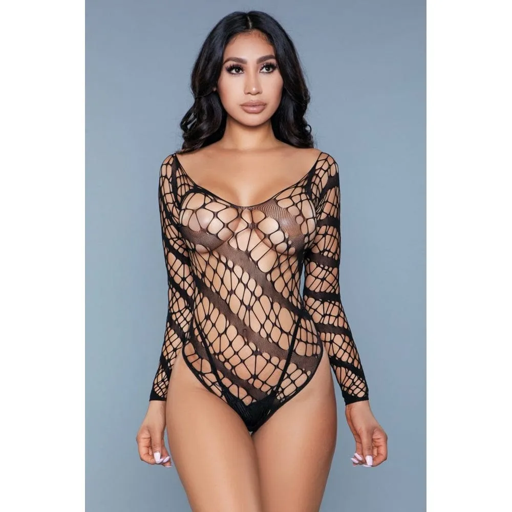 BeWicked Let Me Love You Black Bodysuit