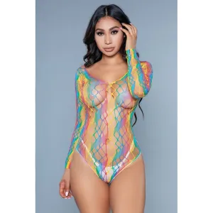 BeWicked Let Me Love You Rainbow Bodysuit