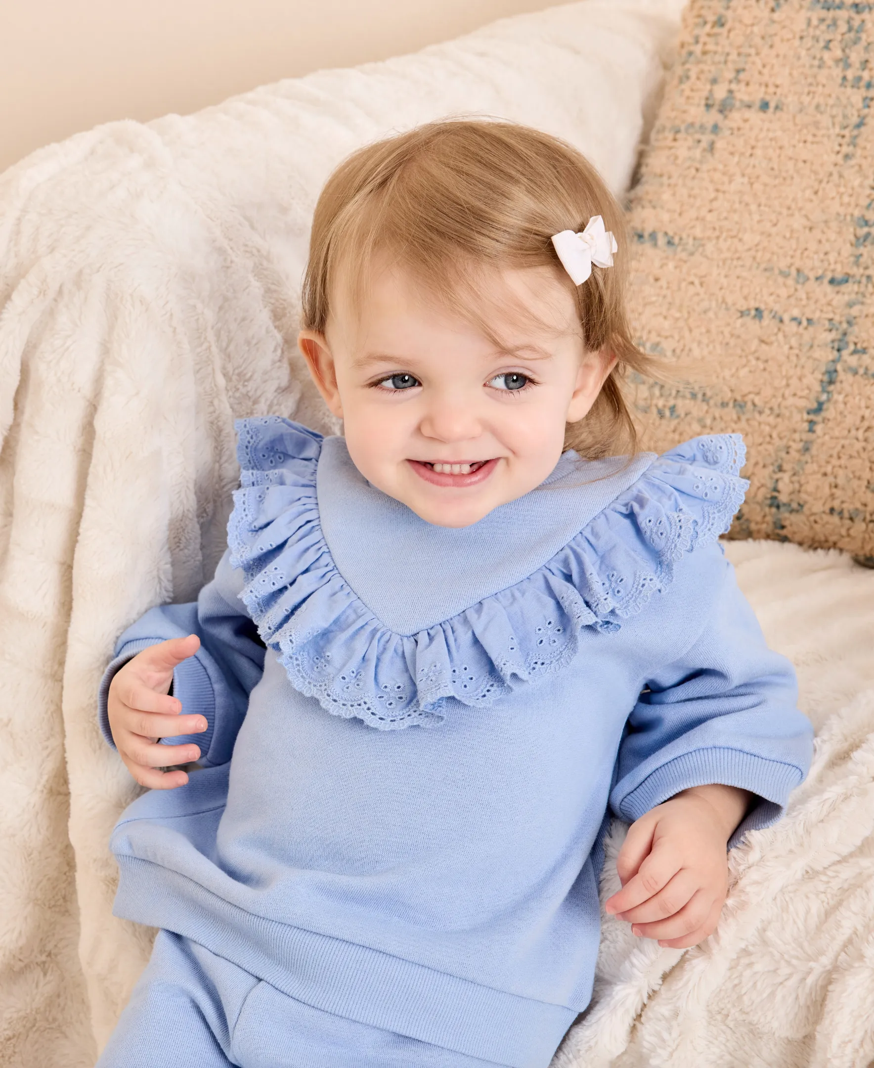 Blue Sweatshirt Set (2T-4T)