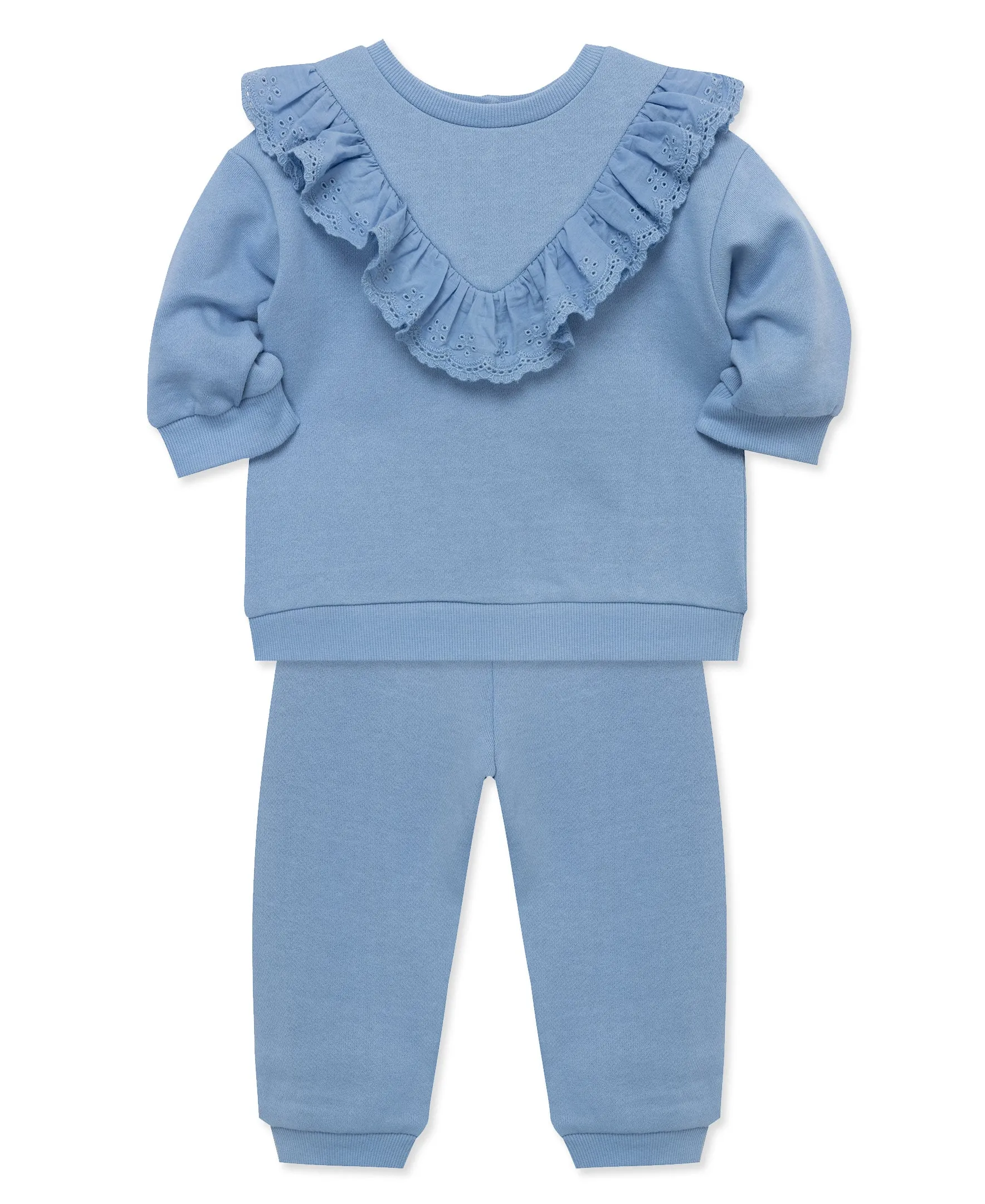 Blue Sweatshirt Set (2T-4T)