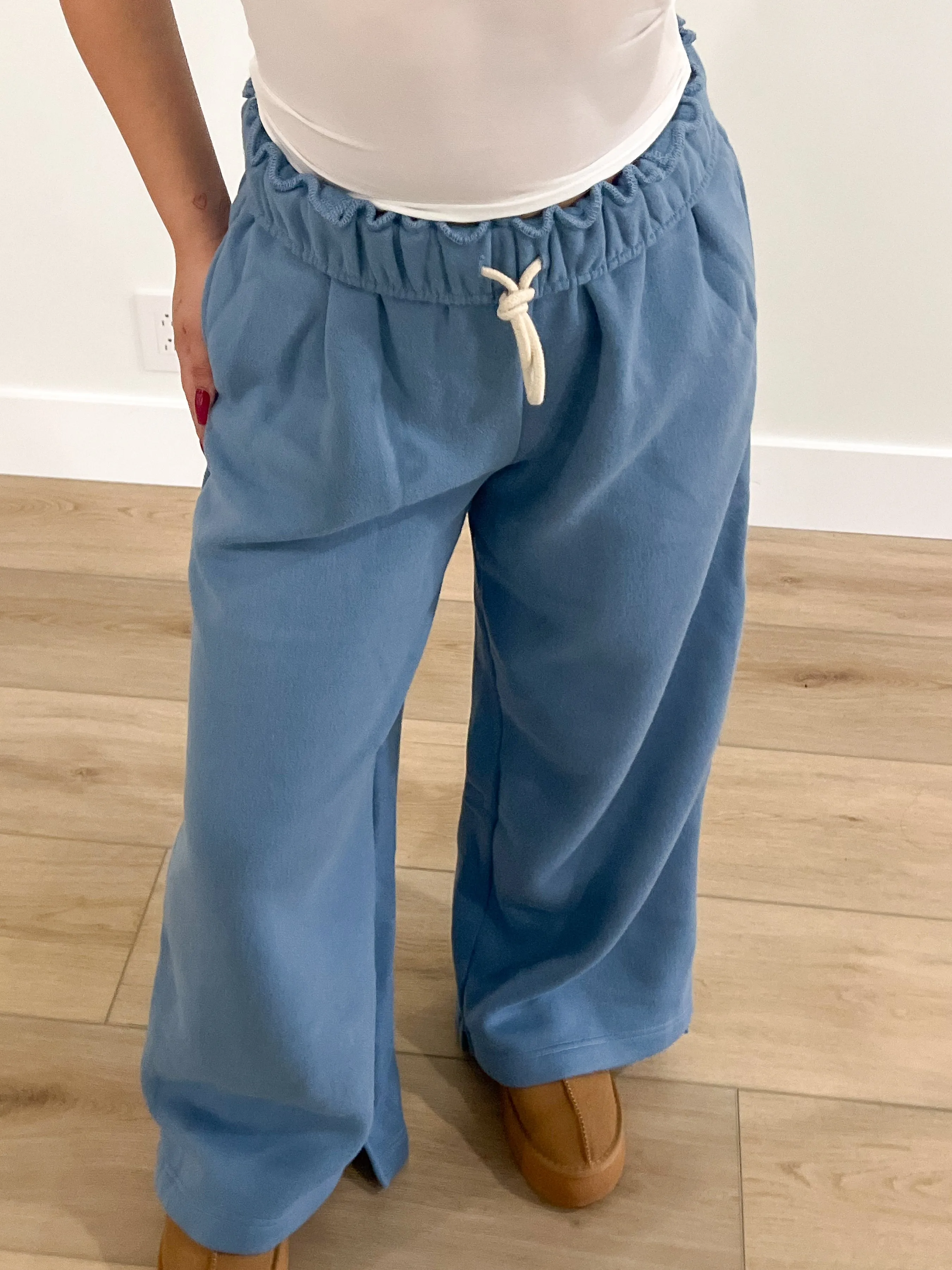 Brenda Pants (Gray Blue)