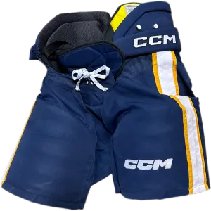 CCM HPTK - Used Pro Stock Hockey Pants (Navy/Yellow/White)