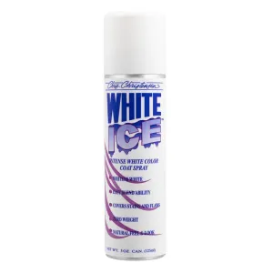 Chris Christensen White Ice Intense White Coat Spray For Dogs, 3oz