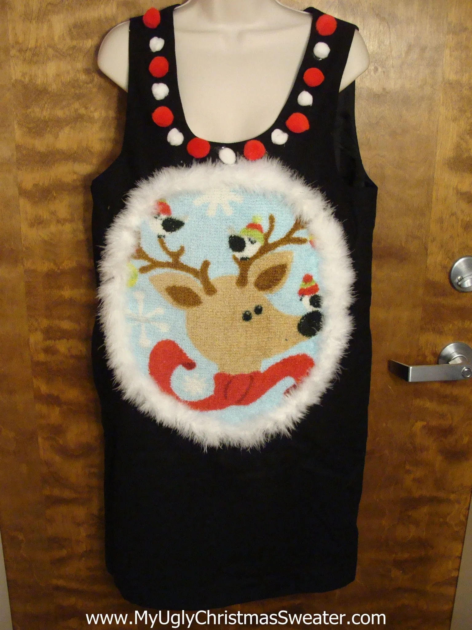 Christmas Dress with Reindeer