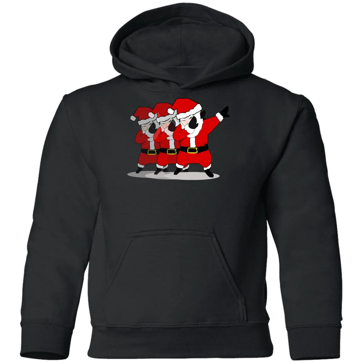 Cool Awesome Dabbing Santa Youth Pullover Hoodie