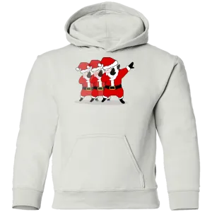 Cool Awesome Dabbing Santa Youth Pullover Hoodie