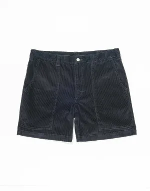 CORDUROY SHORTS - NAVY