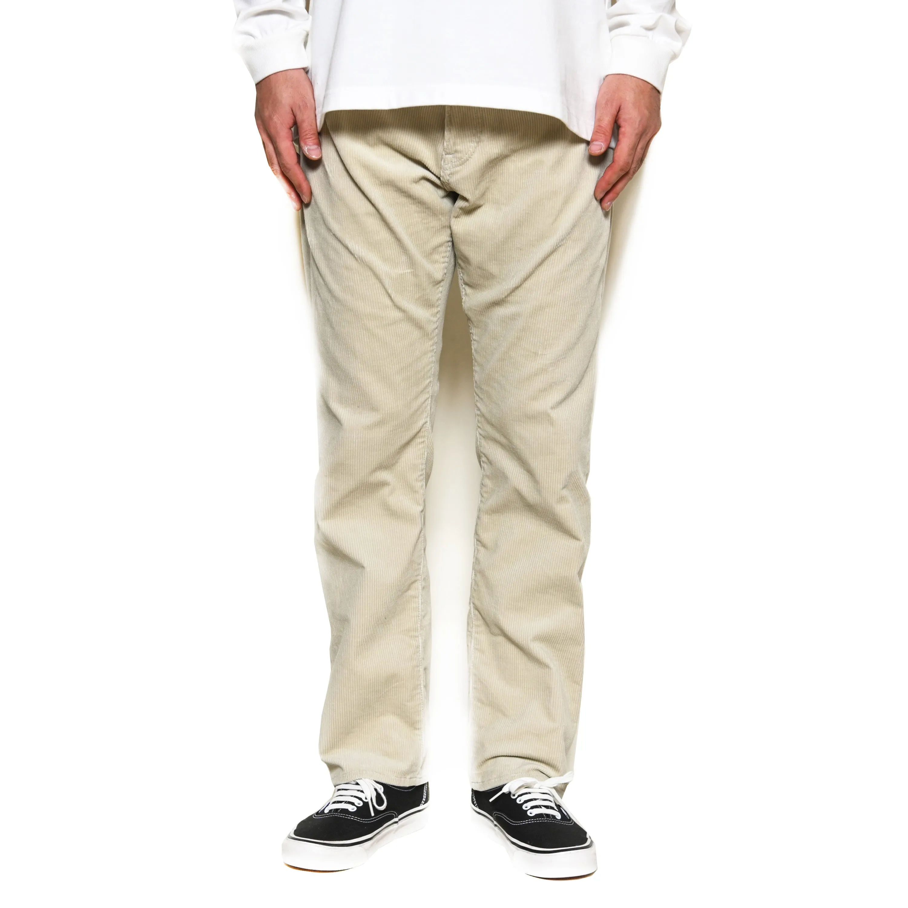 CORDUROY STRAIGHT PANTS