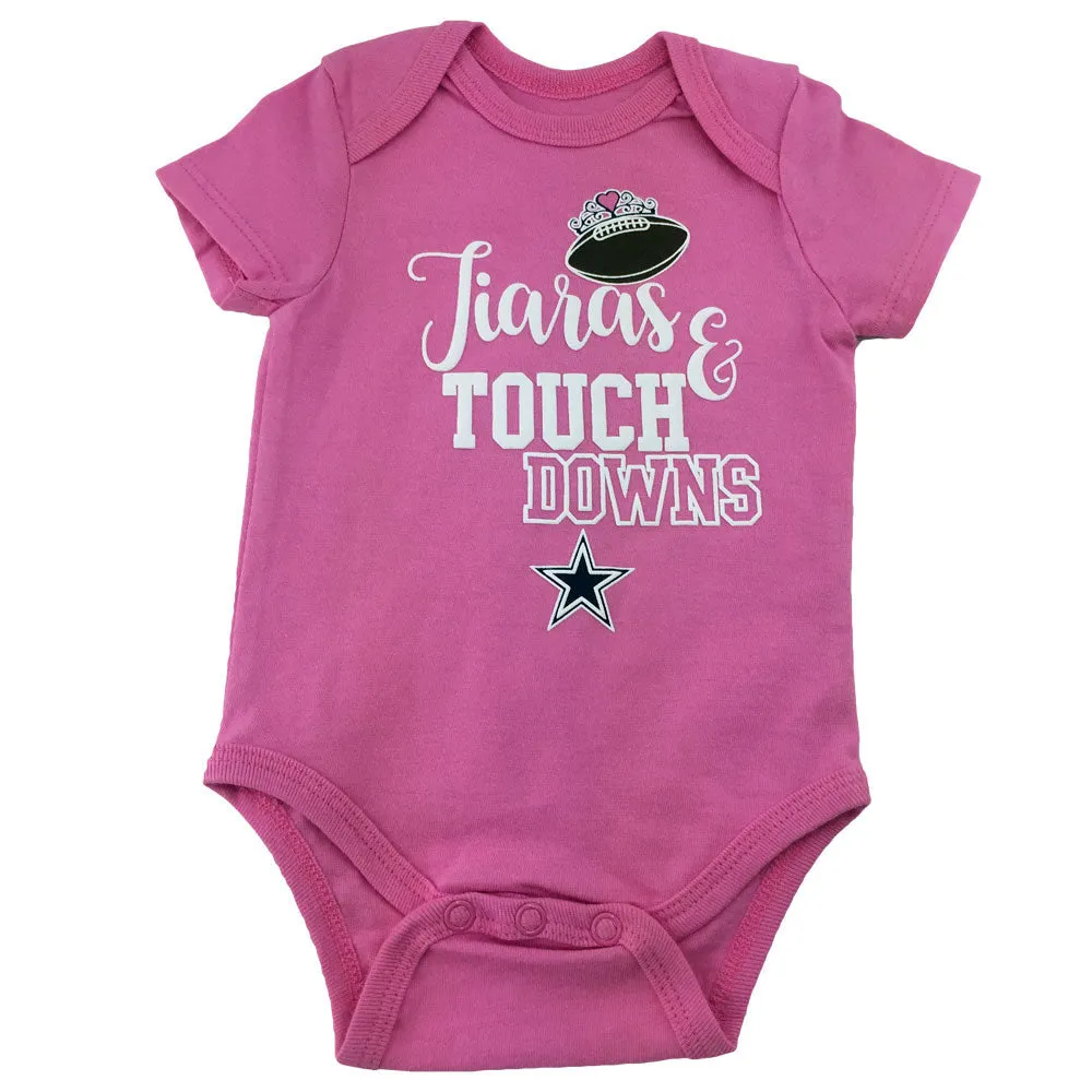 Cowboys Tiaras and Touchdowns Bodysuit