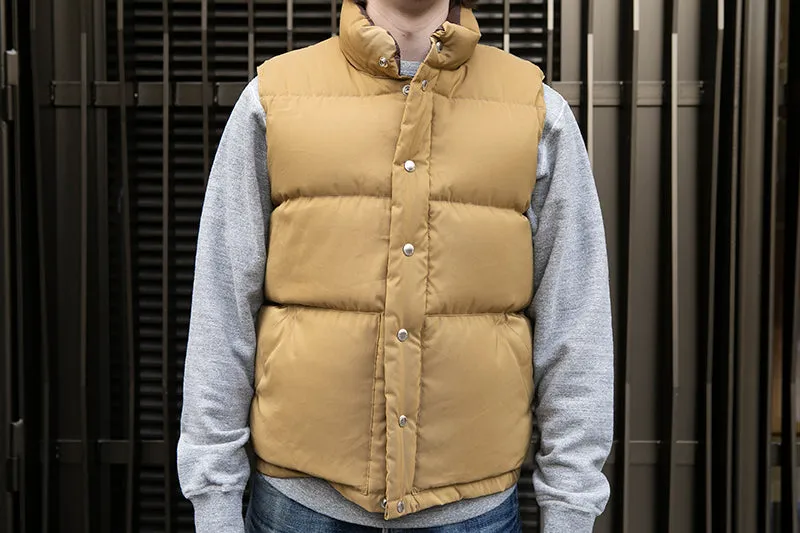 Crescent Down Works Italian Vest - Tan