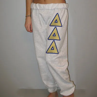 Delta Delta Delta Sorority Sweatpants - TWILL