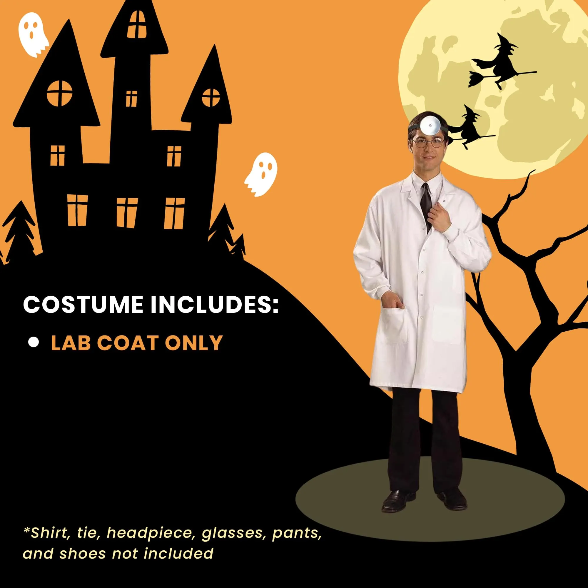 Doctor Adult Costume Lab Coat