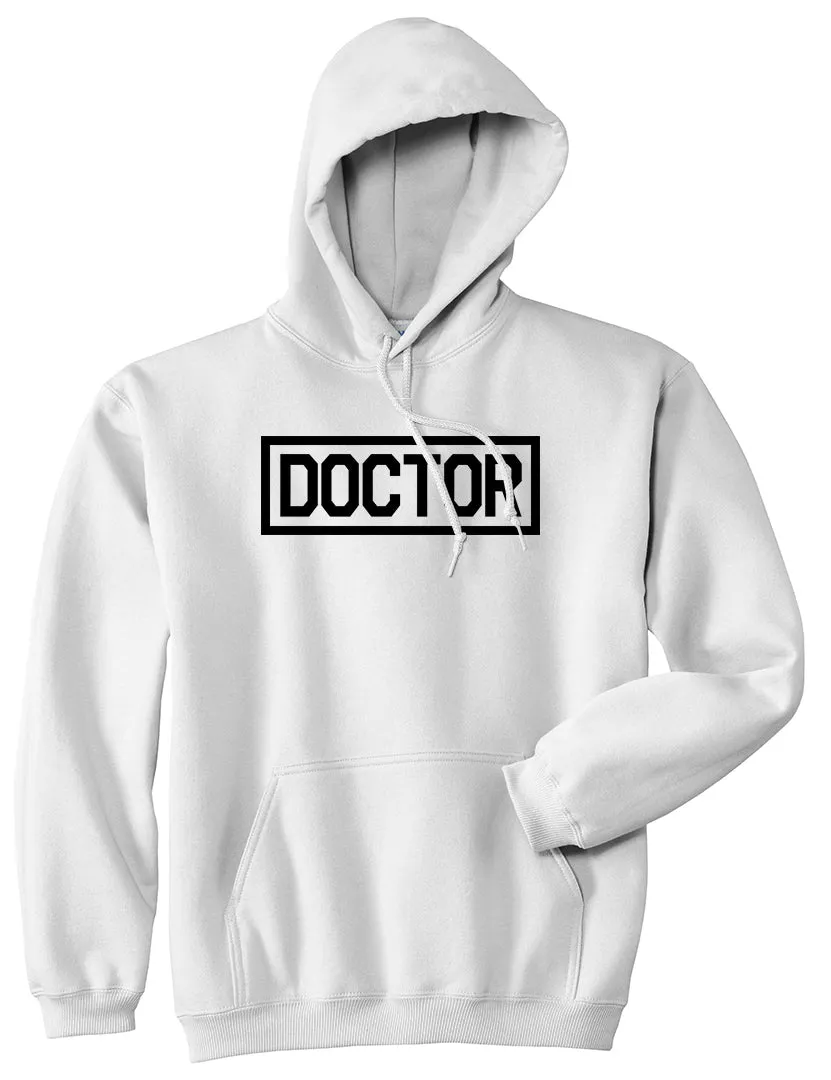 Doctor Box Logo Mens Pullover Hoodie