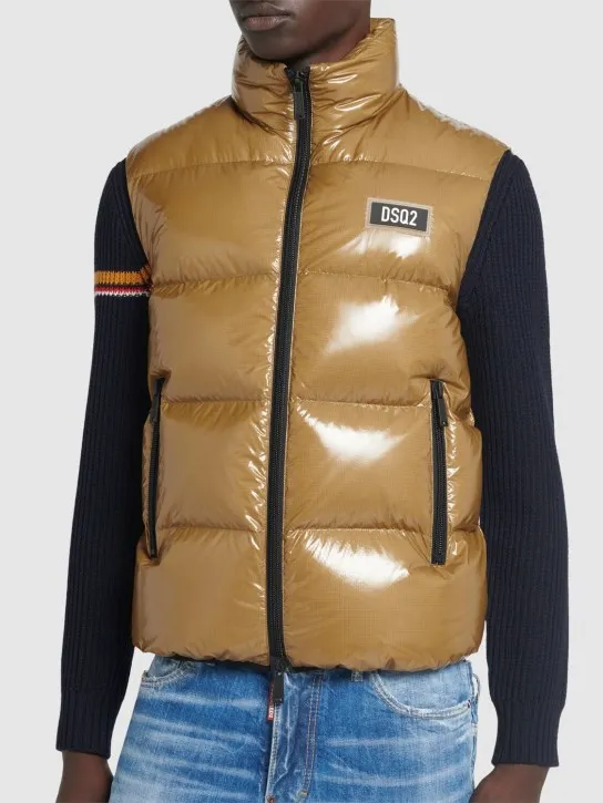 Dsquared2   Ultra light ripstop down vest 