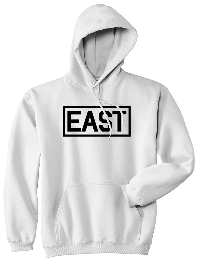 East Box Logo Mens Pullover Hoodie