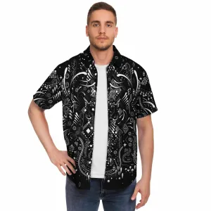 ELEMENTAL JUNGLE Short Sleeve Button Down Shirt | TAS