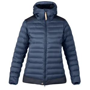 Fjällräven Women&#x27;s Keb Touring Down Jacket Storm/Night Sky | Buy Fjällräven Women&#x27;s Keb Touring Down Jacket Storm/Night Sky here | Outnorth