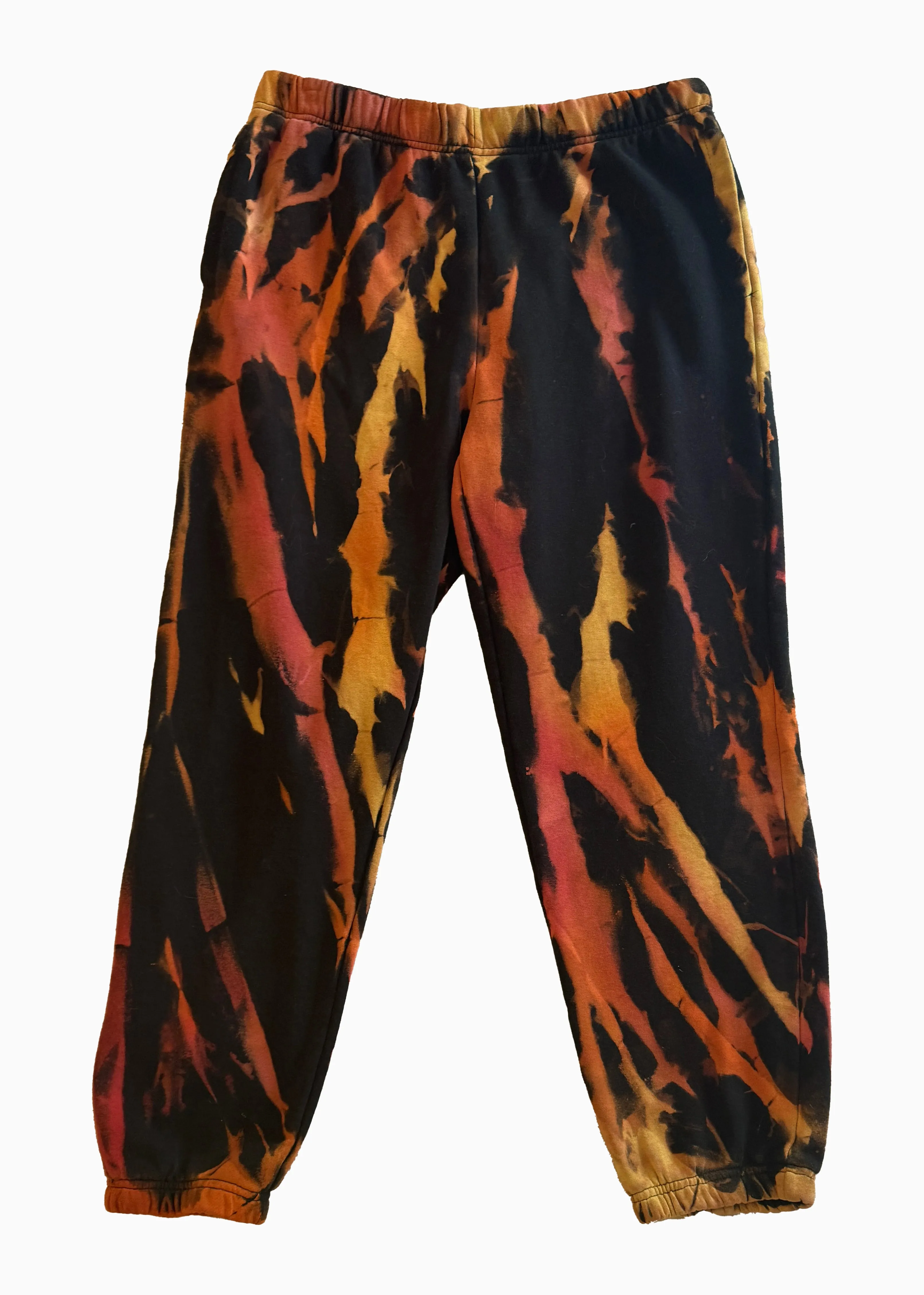 Flame Tie Dye Sweatpants