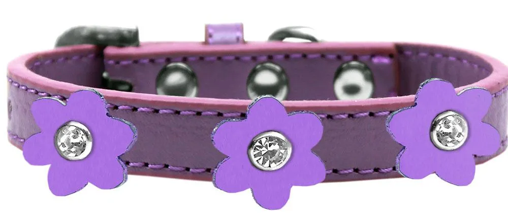 Flower Premium Collar Lavender With Lavender Flowers Size 18