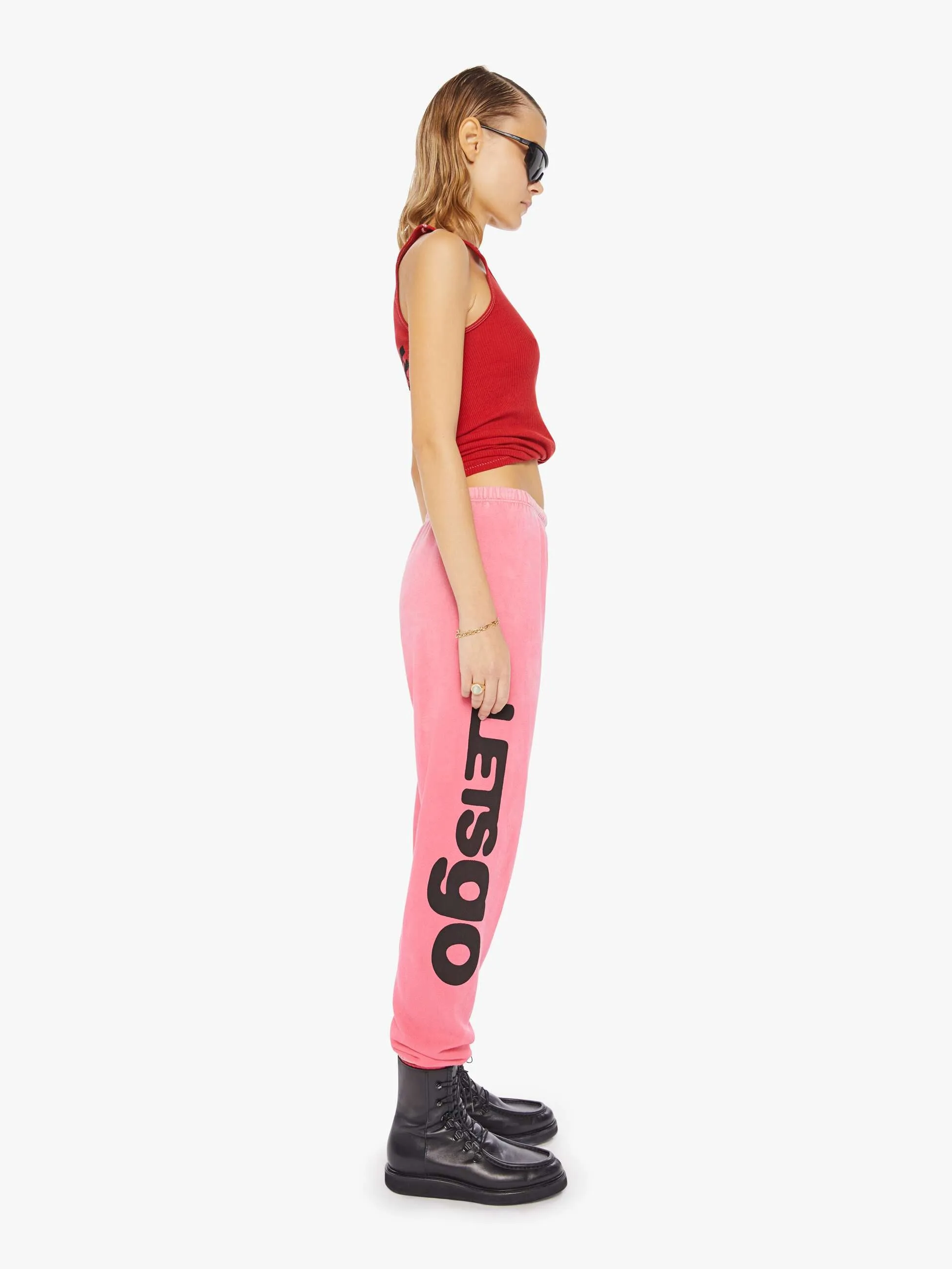 FREECITY LETSGO OG Superyumm Sweatpant - Pink Plant