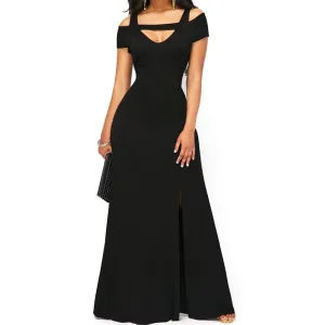 Funki Buys | Dresses | Women's Off Shoulder Long Slim Dress