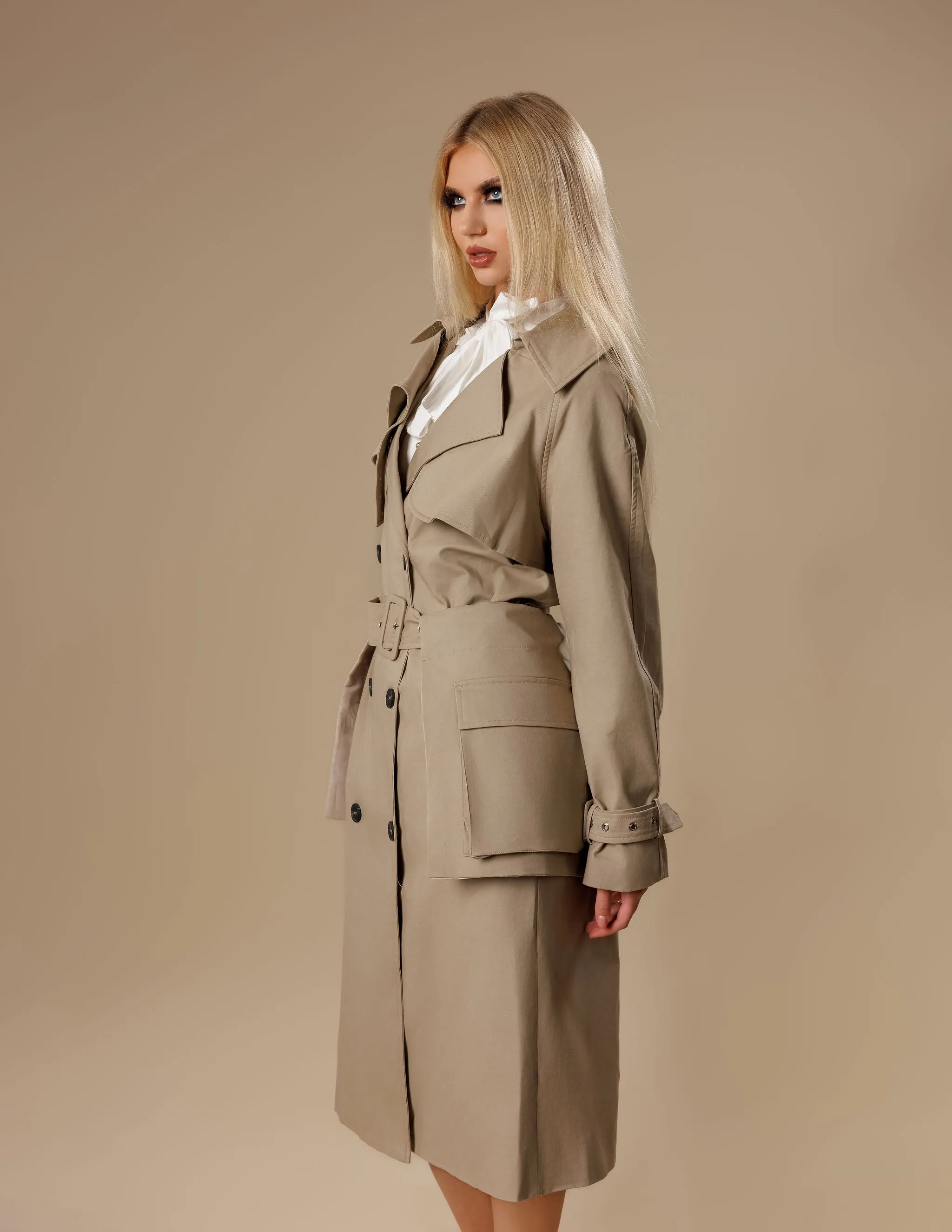 ‘Futurism’ Trench Coat