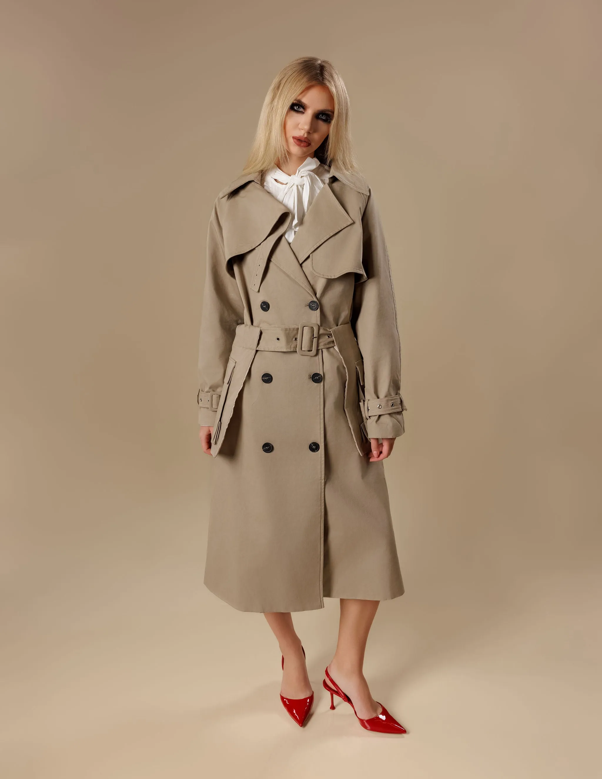 ‘Futurism’ Trench Coat