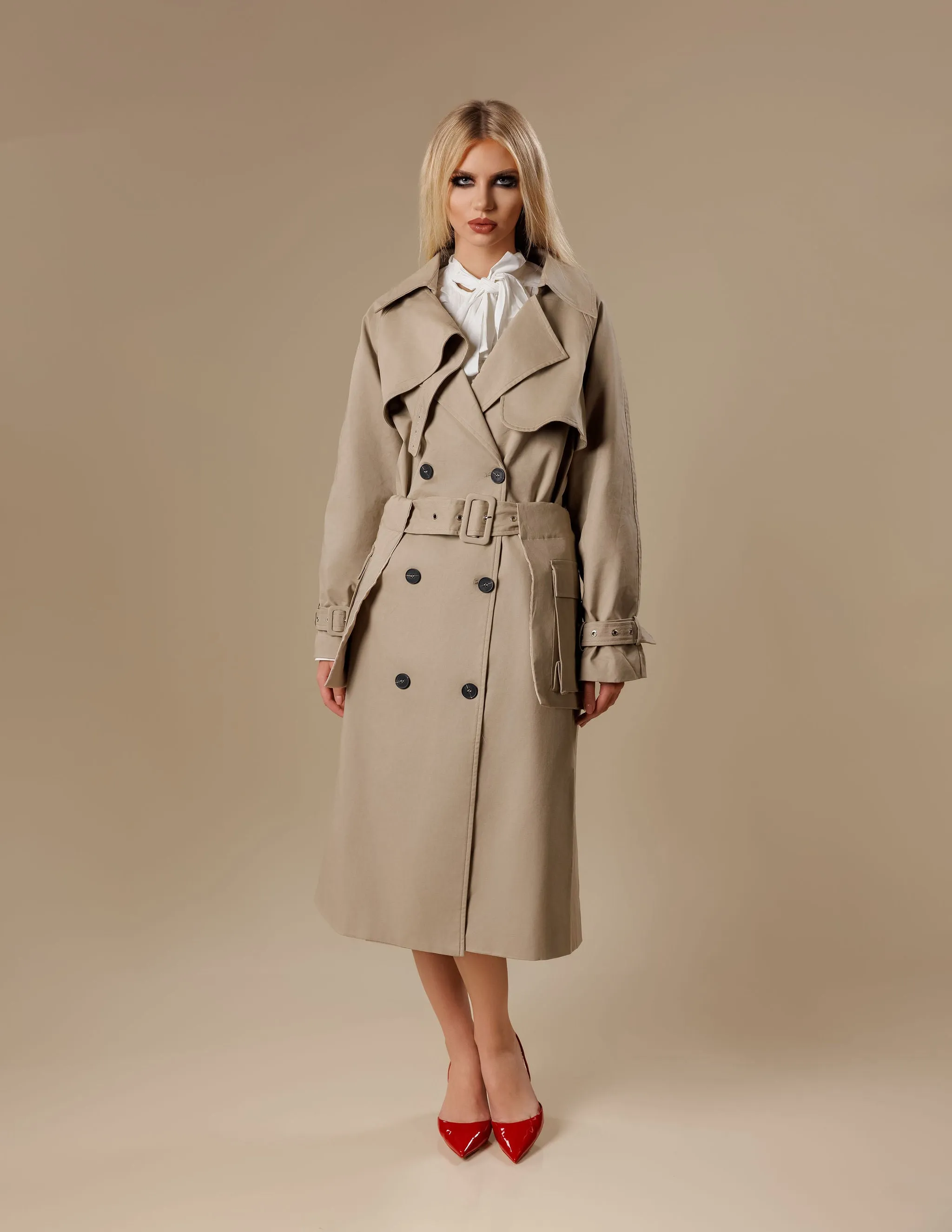 ‘Futurism’ Trench Coat