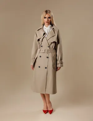 ‘Futurism’ Trench Coat