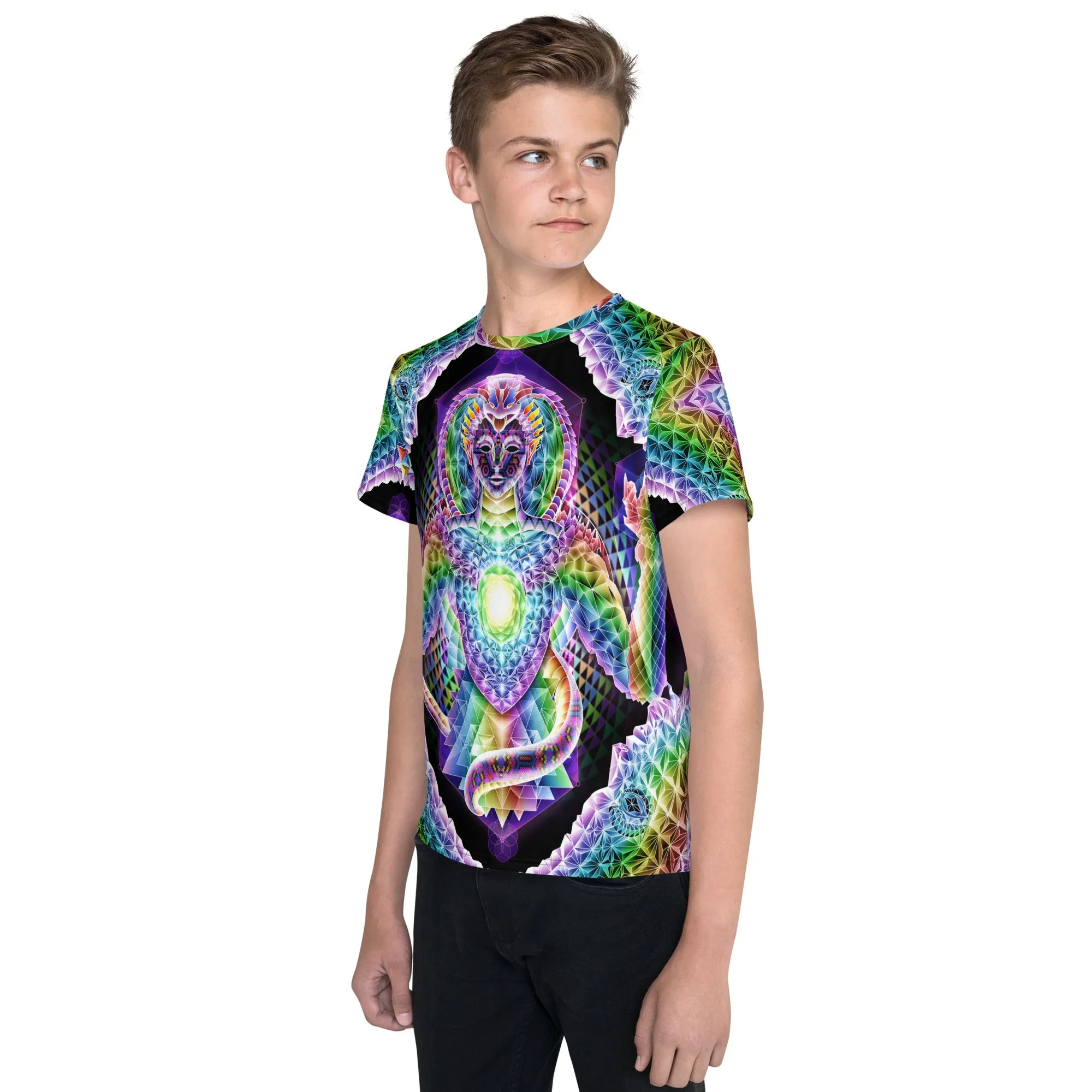 GIFTS FROM NATURE Youth crew neck t-shirt | SALVIA DROID