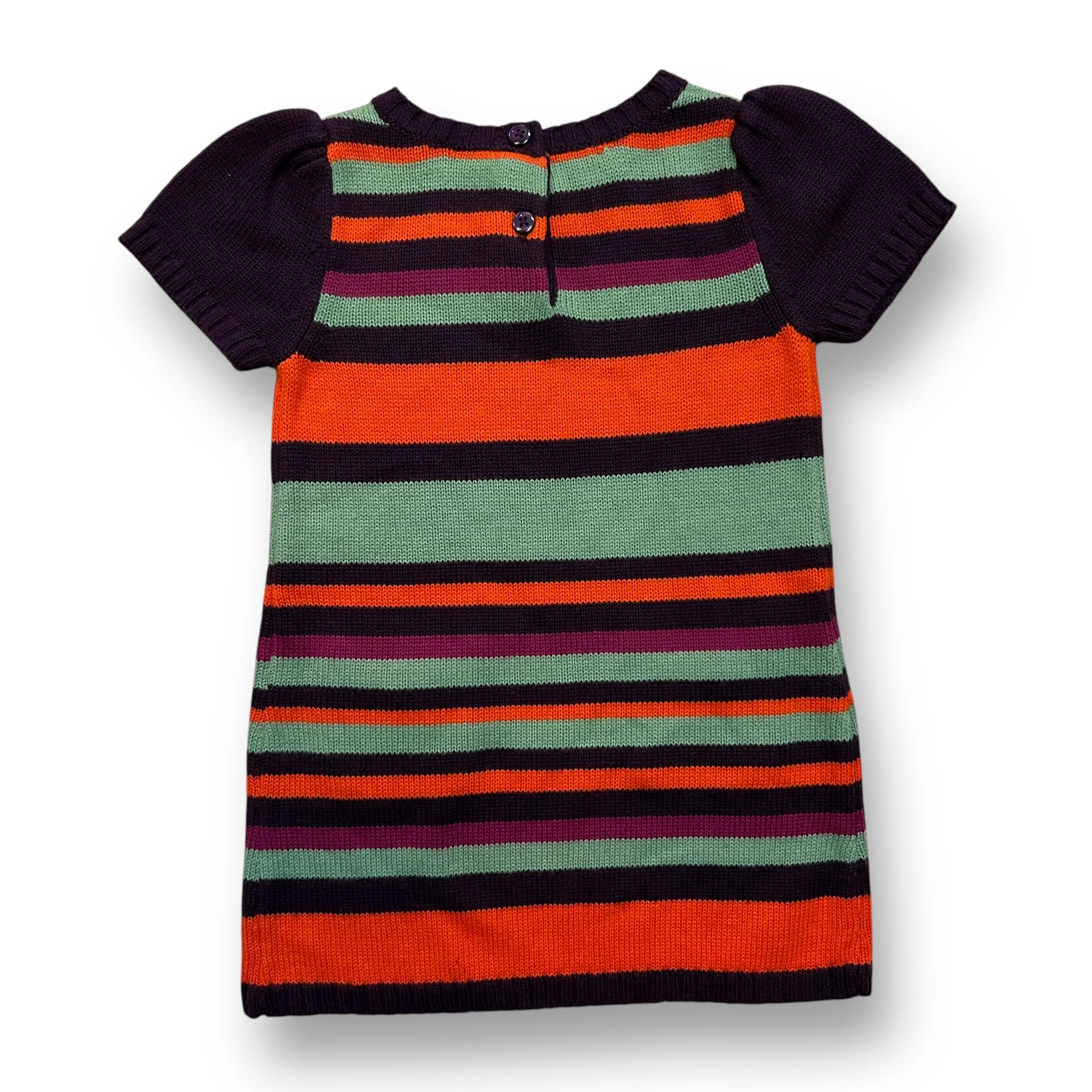 Girls Crazy 8 Size 2T Multi-Color Striped Sweater Dress