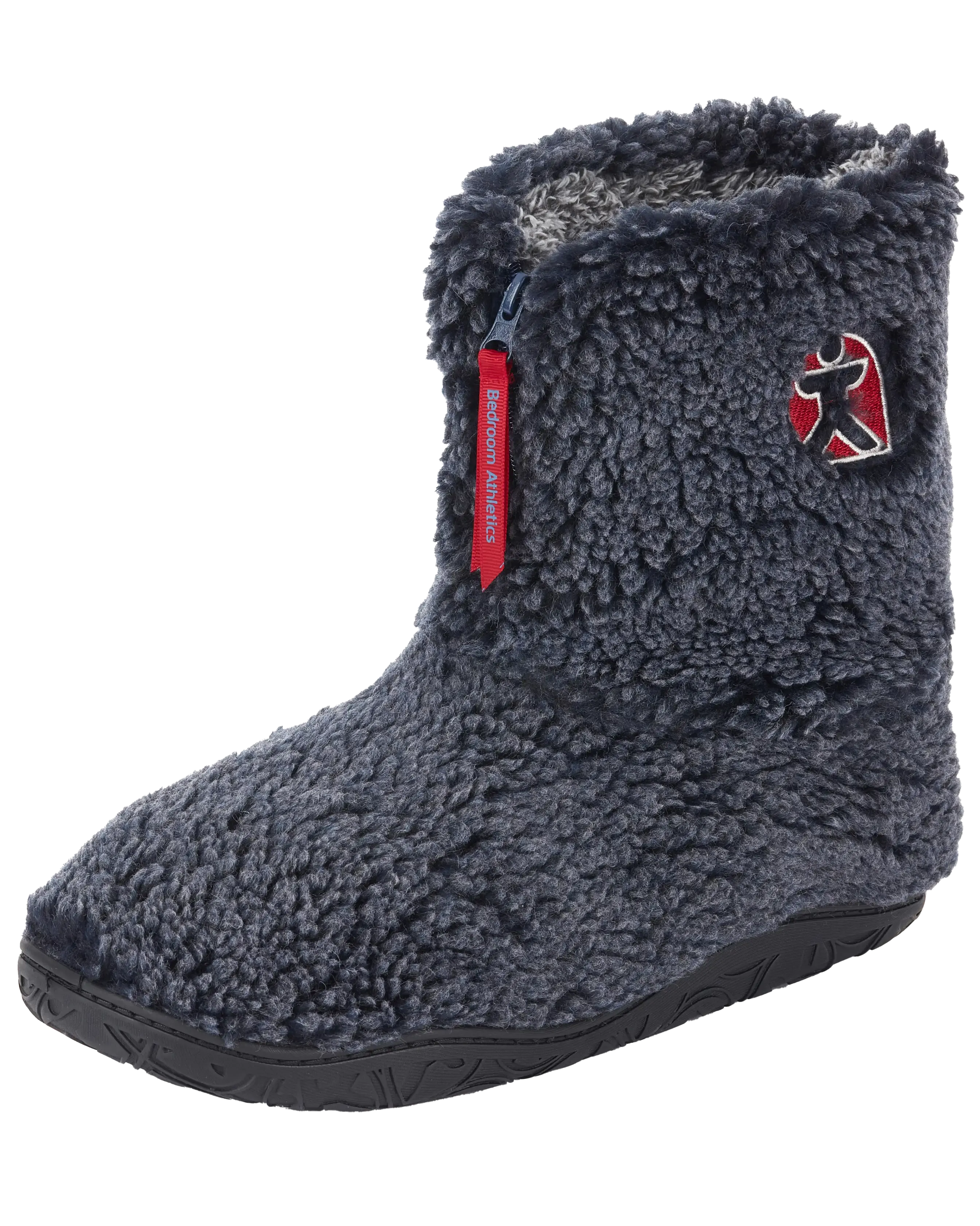 Gosling Snow Tipped Sherpa Slipper Boots in Washed Peacoat Navy