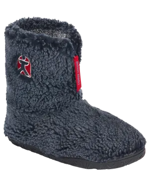 Gosling Snow Tipped Sherpa Slipper Boots in Washed Peacoat Navy