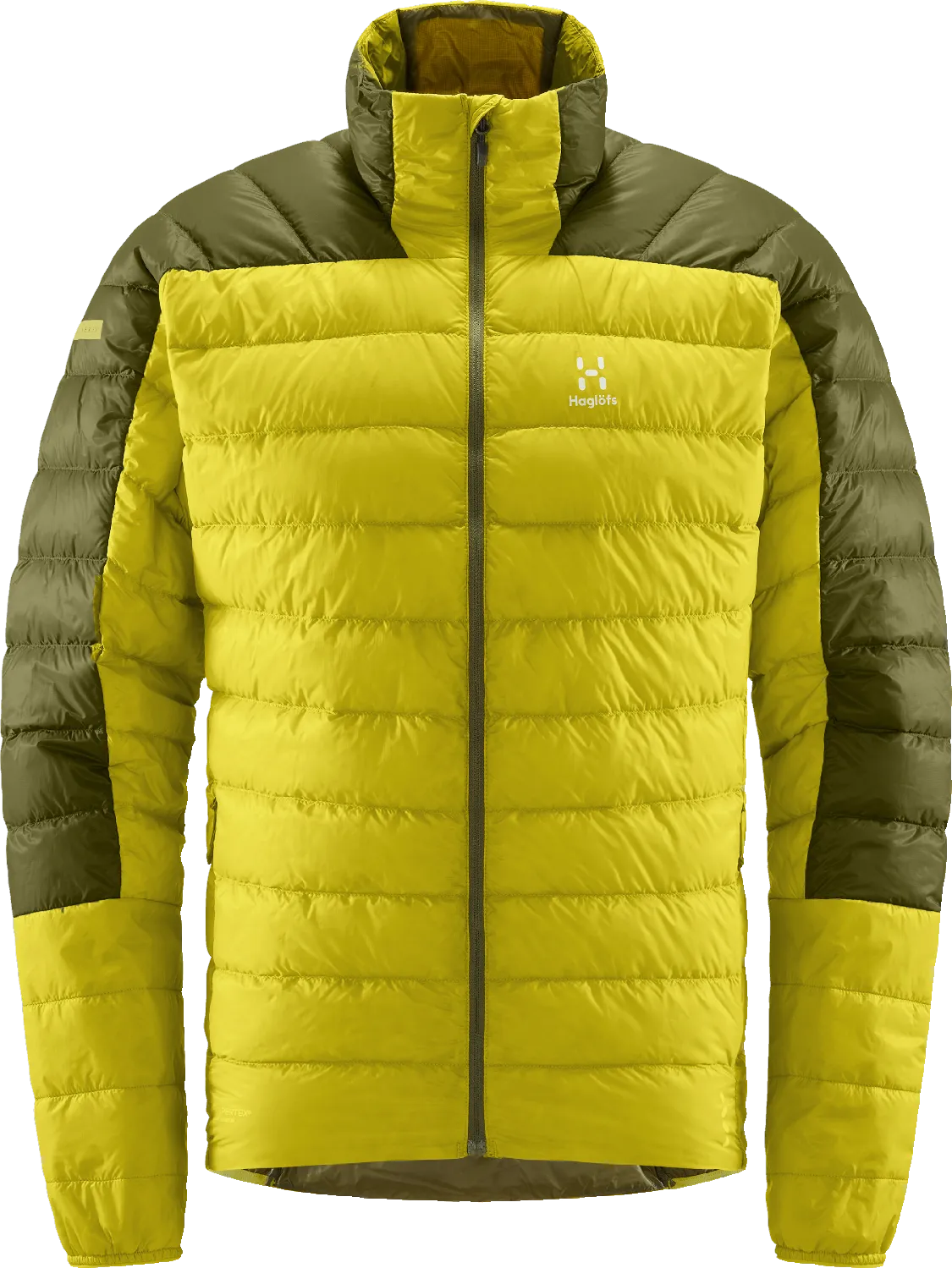 Haglöfs Men&#x27;s L.I.M Down Jacket Aurora/Olive Green | Buy Haglöfs Men&#x27;s L.I.M Down Jacket Aurora/Olive Green here | Outnorth